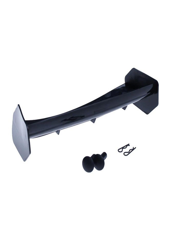 FLMLF Nylon Crash-Proof Rear Wing Set Tail Wing Spoiler Black for 1/5 Scale Rc Car HPI ROFUN BAHA ROVAN KM Baja 5B SS Buggy Truck Parts - Image 4